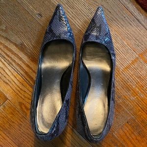 NINE WEST Snake Print Pumps (very comfortable)